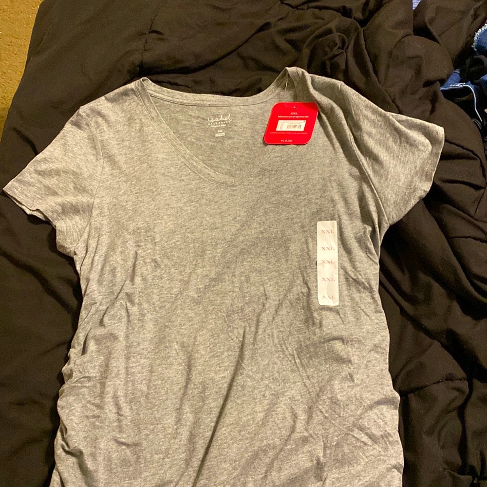 Xxl Maternity gray shirt